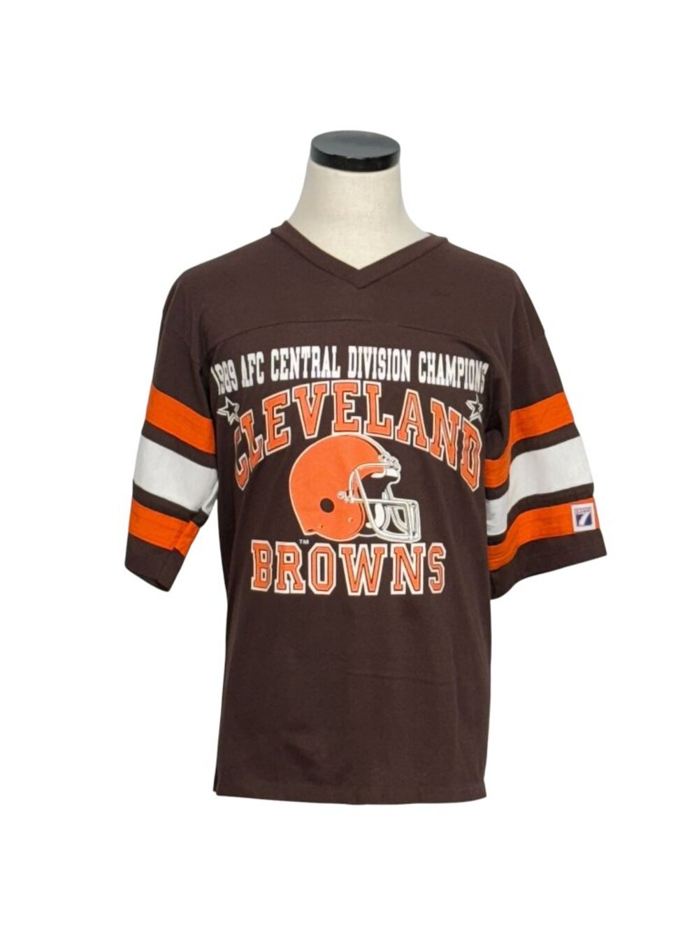 Vintage 1980s Cleveland Browns 1989 AFC Central Division Champions Large